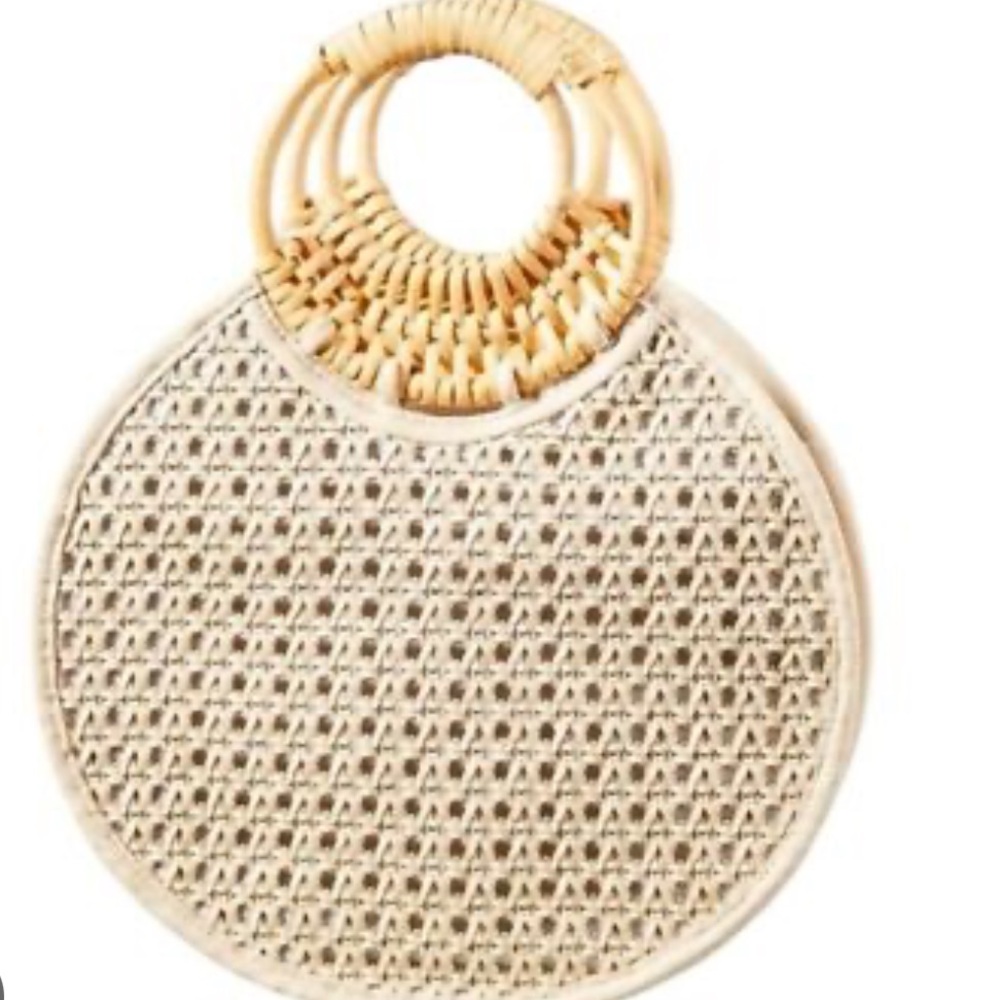 Anthropologie Marianne Woven Circle Bag